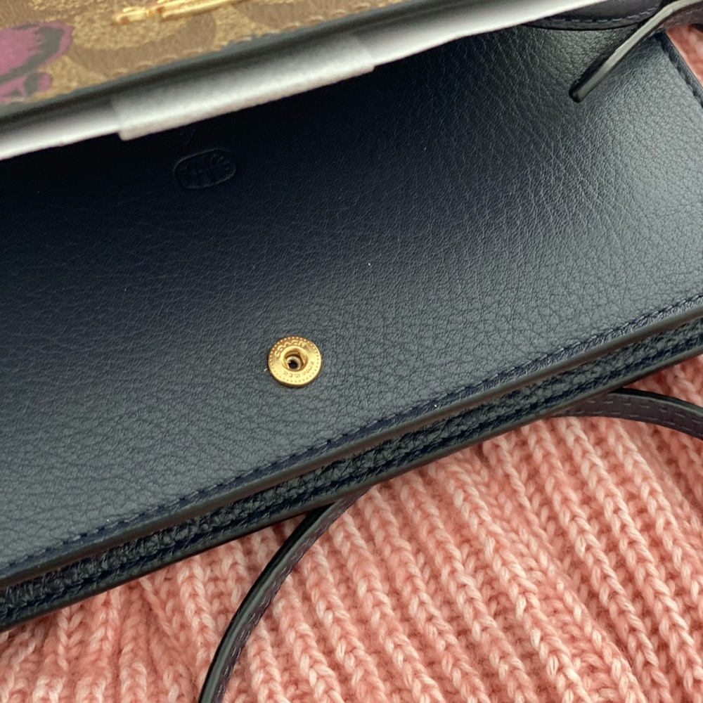 🆕 COACH | Purple Floral Purse BOXED - Picture 15 of 16